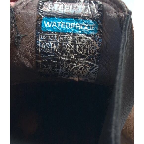 Ariat Groundbreaker Chelsea Work Boots Waterproof Steel Toe Size 10D Mens - Picture 6 of 8